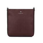 Lambert Le Natalia - Sac bandoulière en cuir végan recyclé - Mahogany