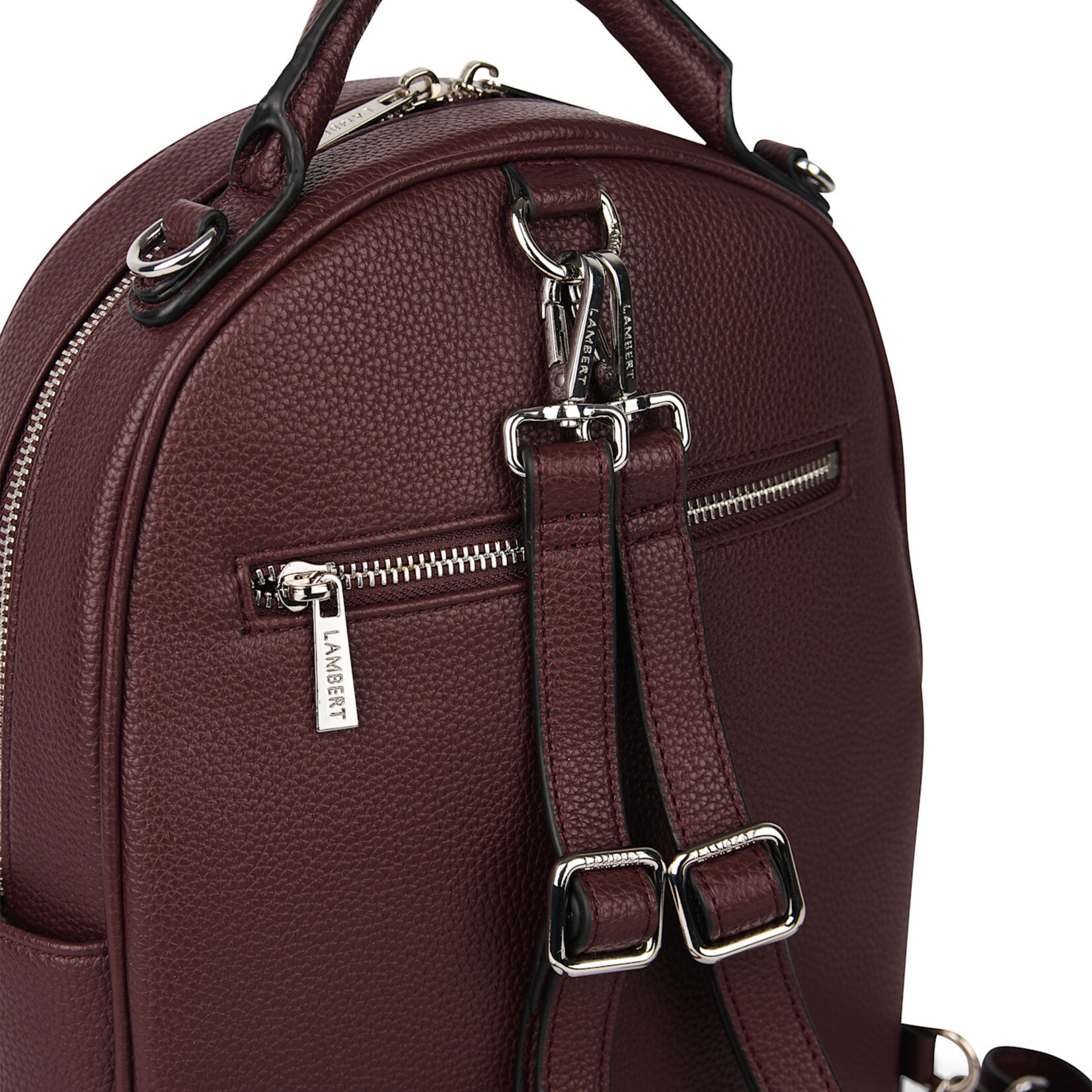 Lambert Le Maude - Sac à dos 3-en-1 en cuir végan - Mahogany