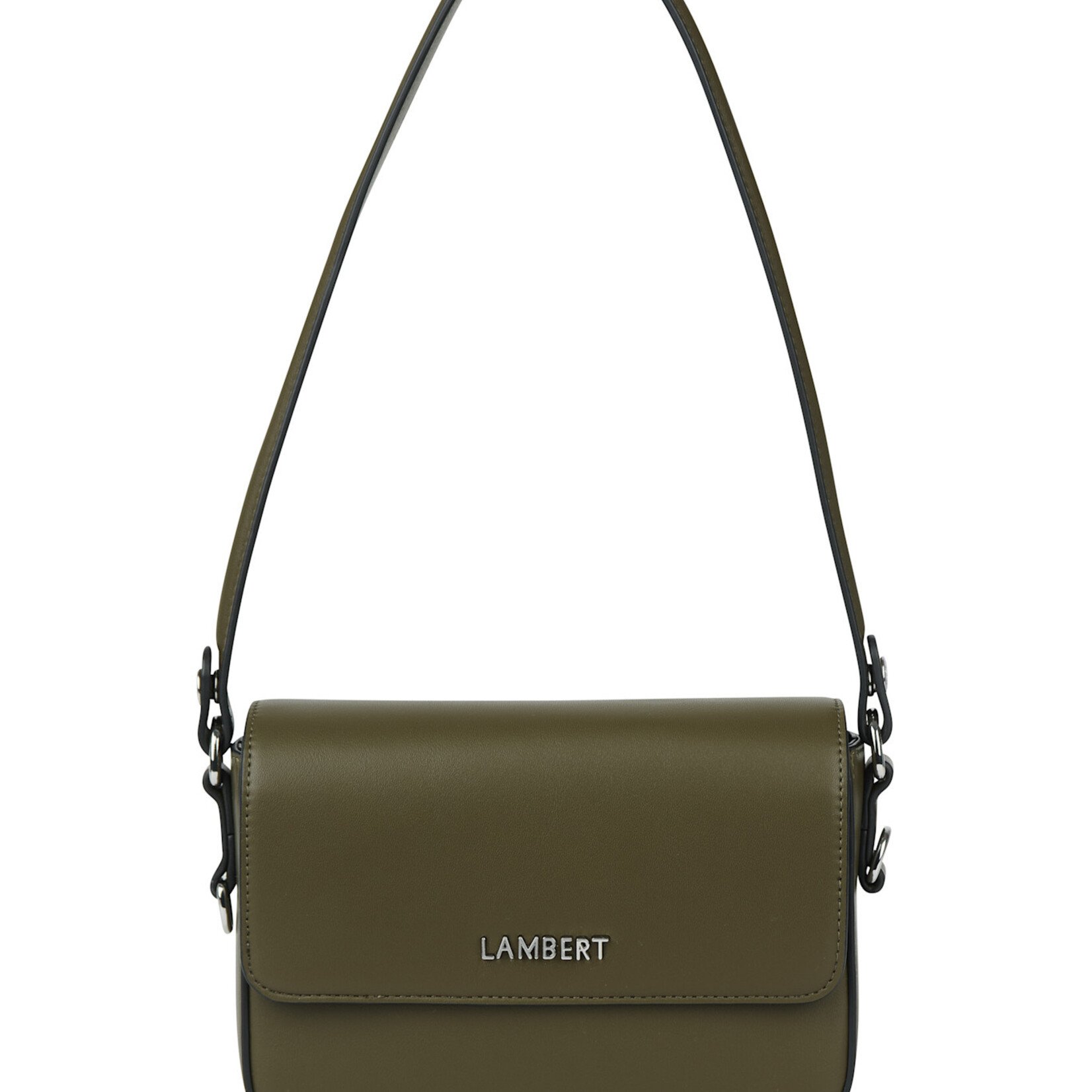 Lambert Le Amélie - Sac à main 2-en-1 en cuir vegan - Cedar