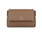 Lambert Le Judy - Sac à main bandoulière en cuir vegan - Taupe