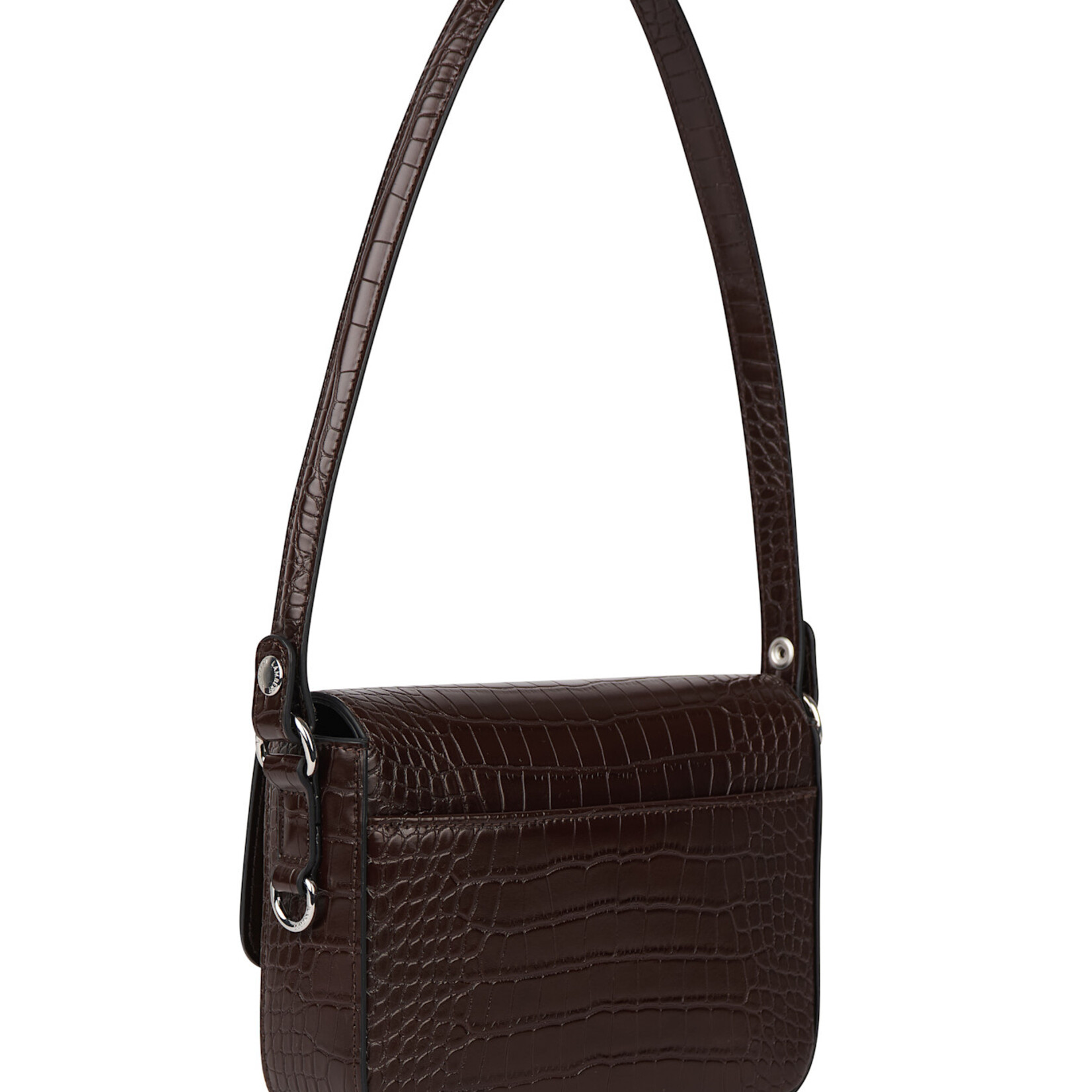 Lambert Le Amélie - Sac à main 2-en-1 en cuir vegan - Bark Croco
