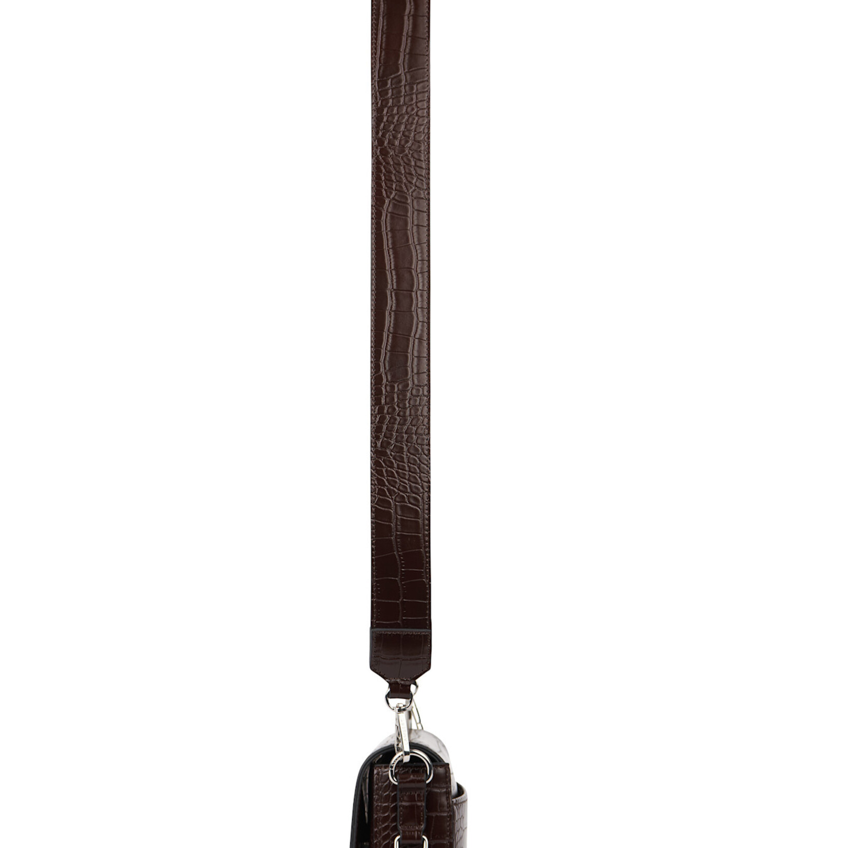 Lambert Le Amélie - Sac à main 2-en-1 en cuir vegan - Bark Croco