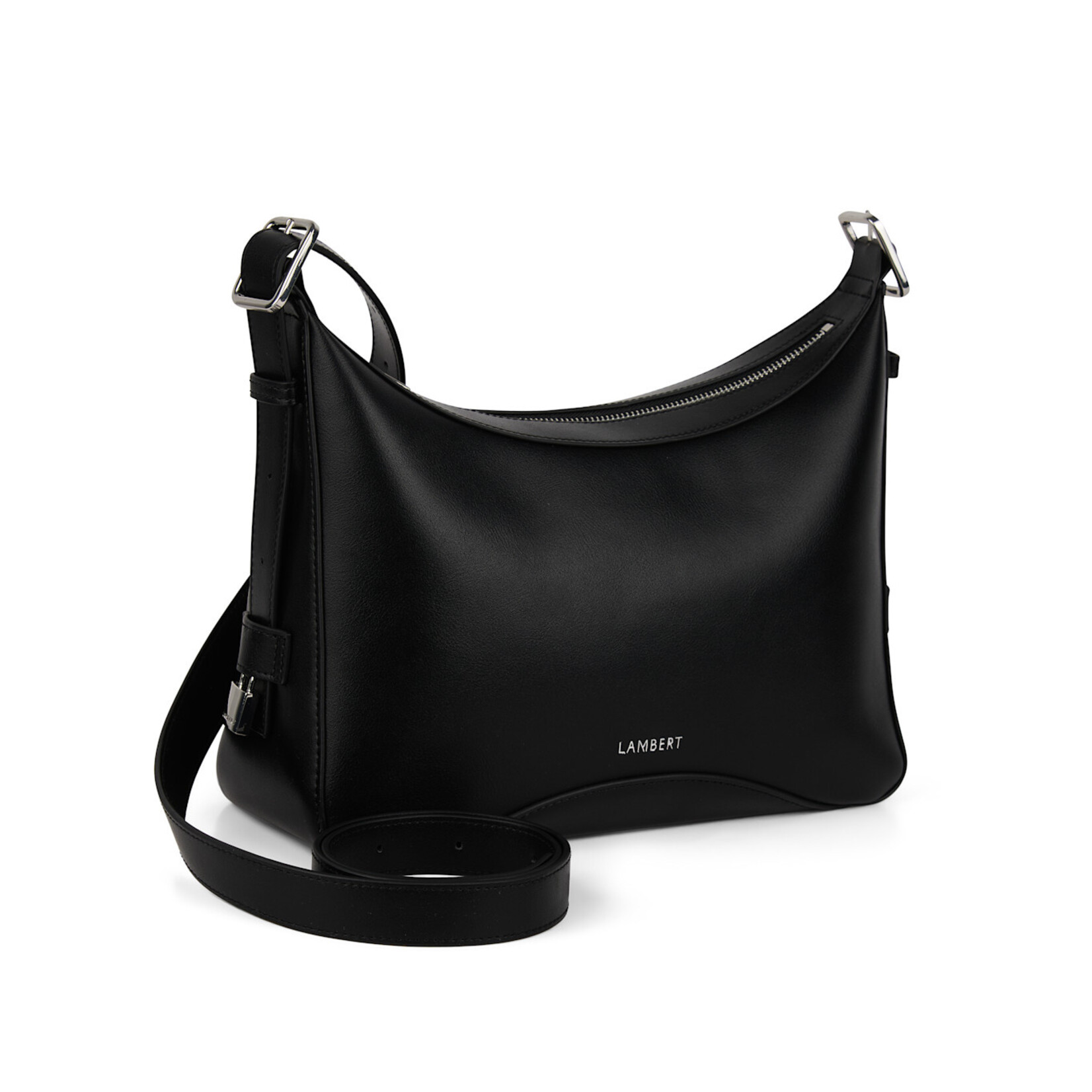 Lambert Le Audrey - Sac à main 2-en-1 en suède - Noir