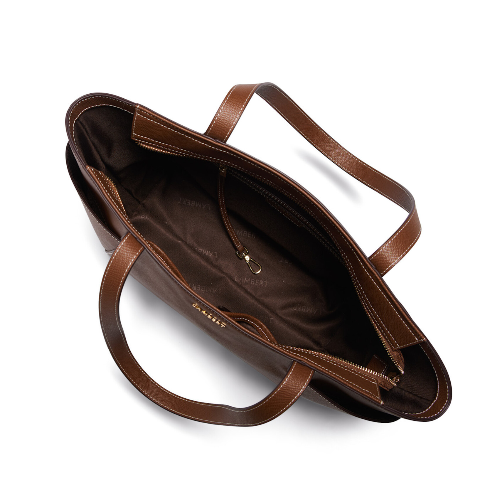 Lambert Le Opale - Sac fourre-tout en cuir vegan - Noisette