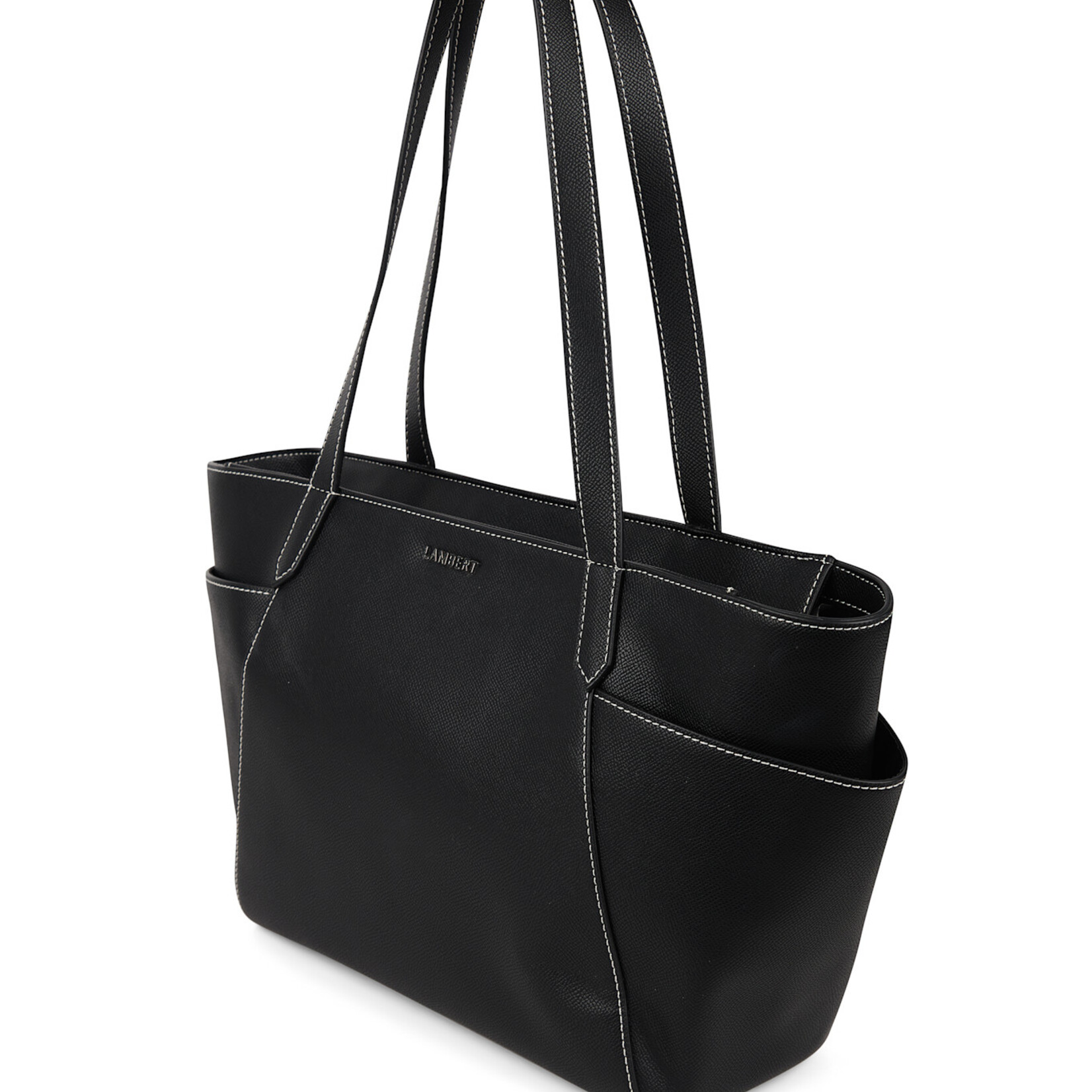 Lambert Le Opale - Sac fourre-tout en cuir vegan - Noir (EP)