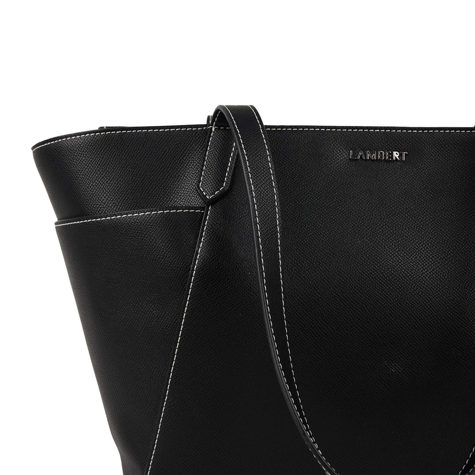 Lambert Le Opale - Sac fourre-tout en cuir vegan - Noir (EP)