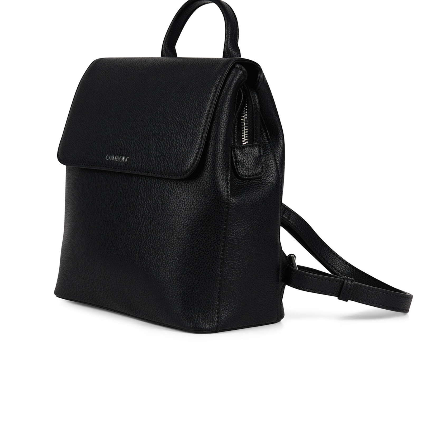 Lambert Le Cynthia - Sac à dos en cuir vegan - Noir