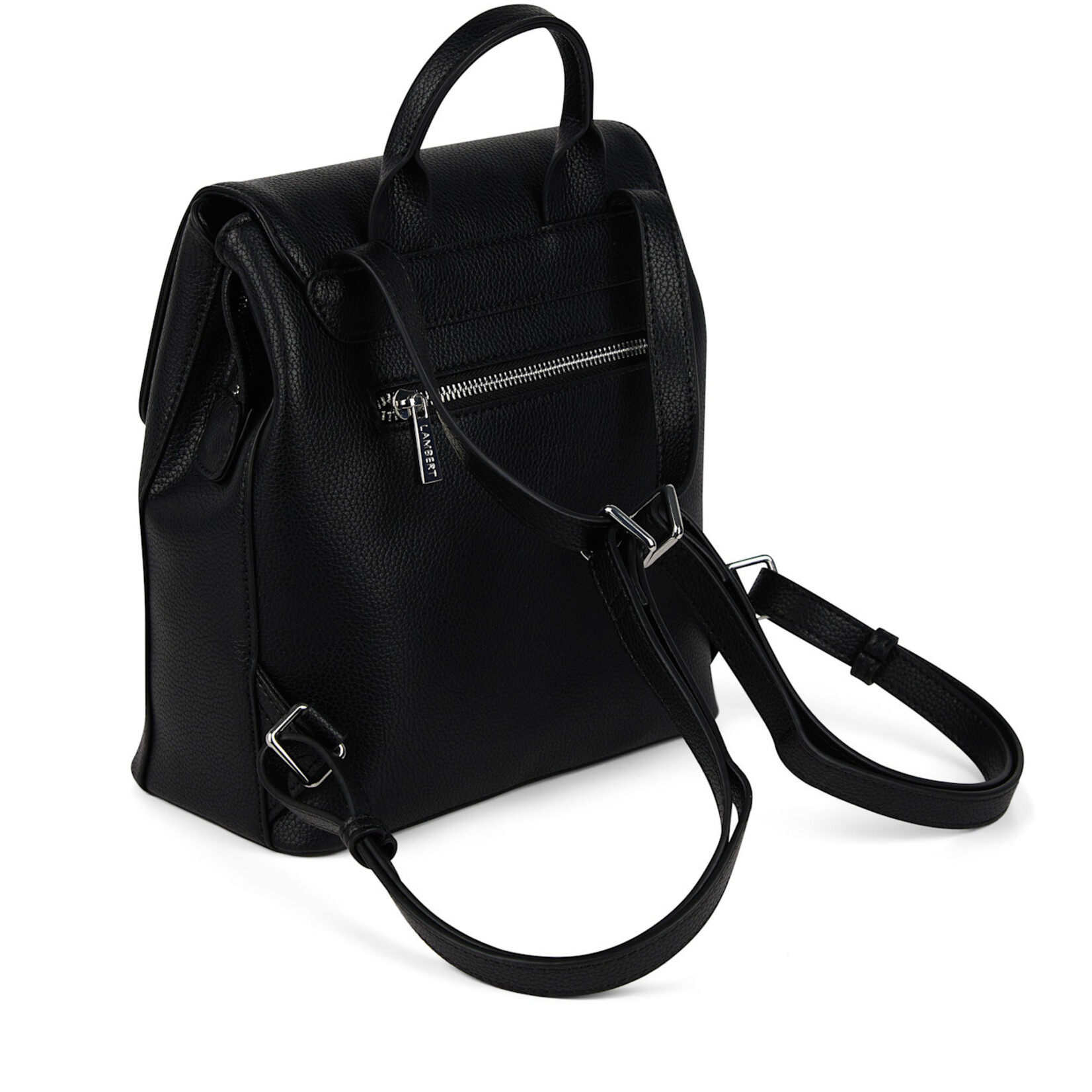 Lambert Le Cynthia - Sac à dos en cuir vegan - Noir