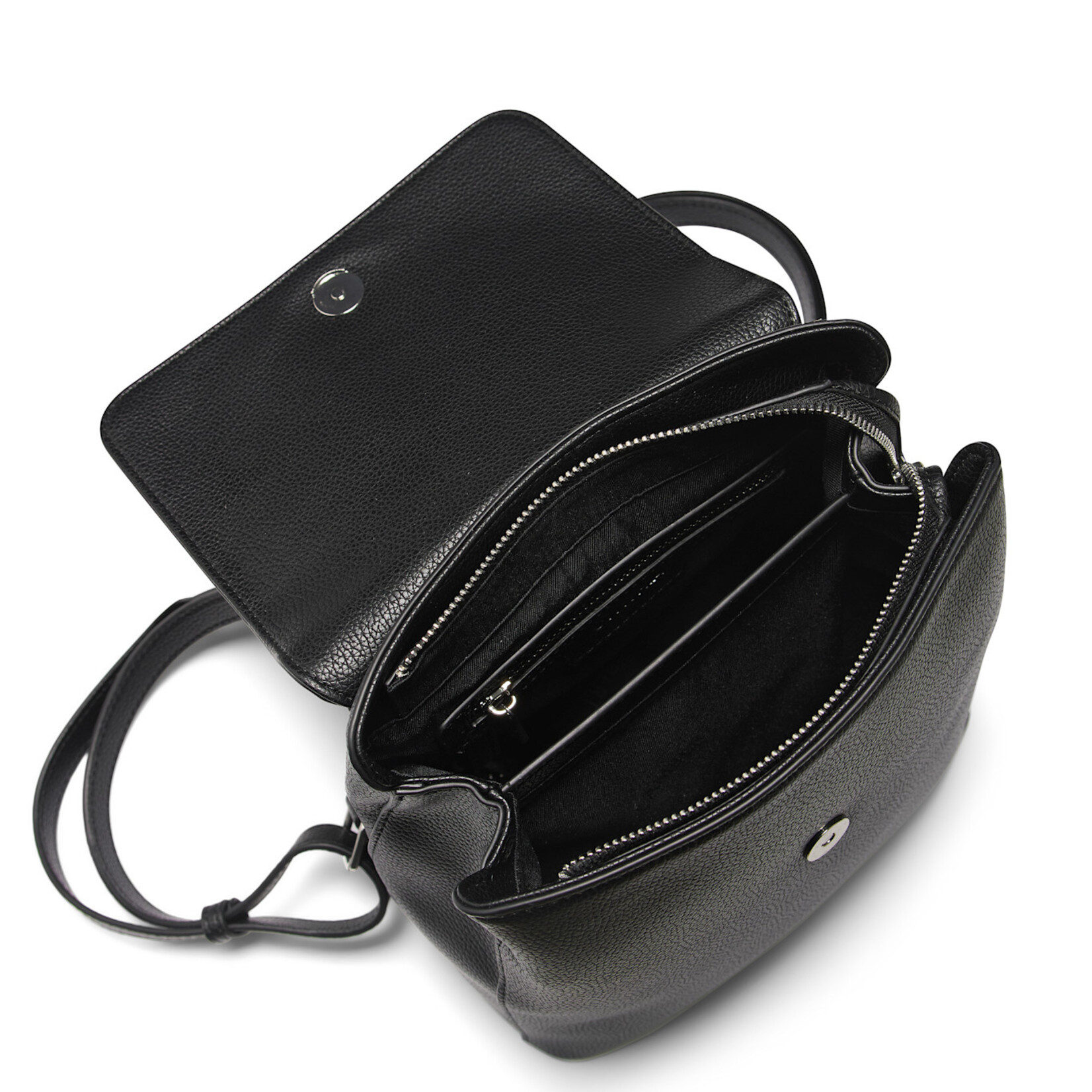 Lambert Le Cynthia - Sac à dos en cuir vegan - Noir