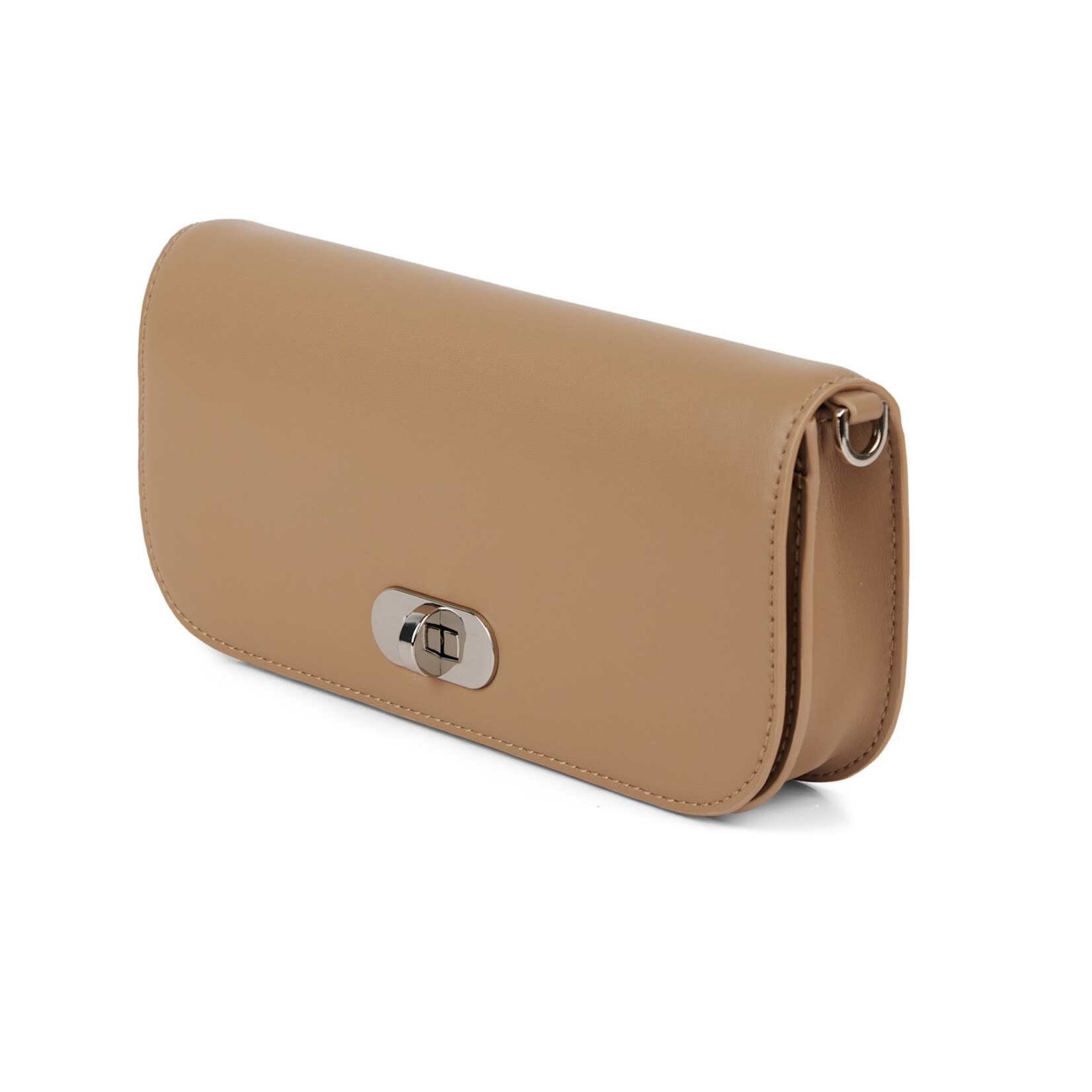 Lambert Le Dakota- Petit sac à main en cuir vegan - Beige