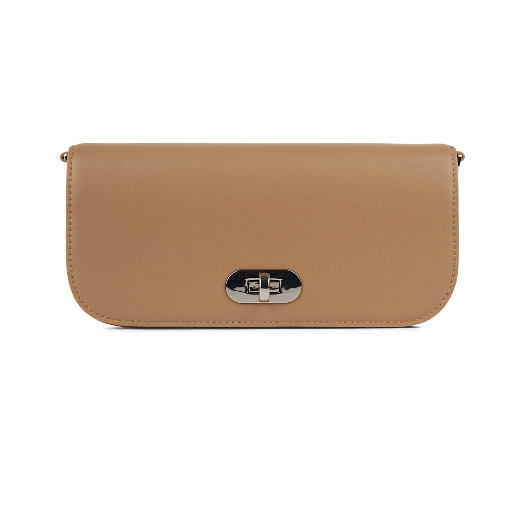 Lambert Le Dakota- Petit sac à main en cuir vegan - Beige