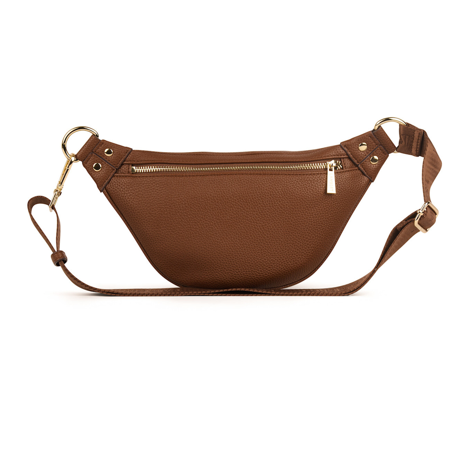 Lambert Le Sarah - Sac banane en cuir vegan - Noisette