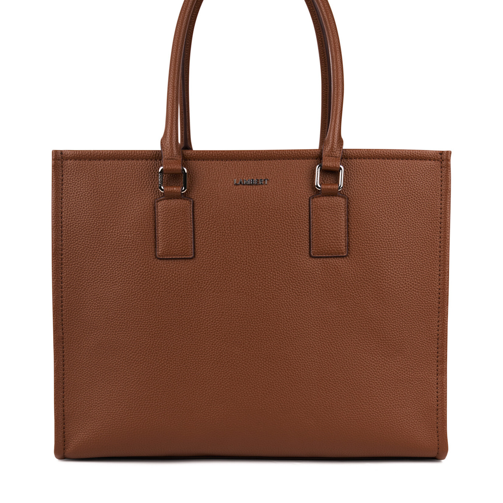 Lambert Le Valentina - Sac fourre-tout 2-en-1 en cuir végan - Noisette