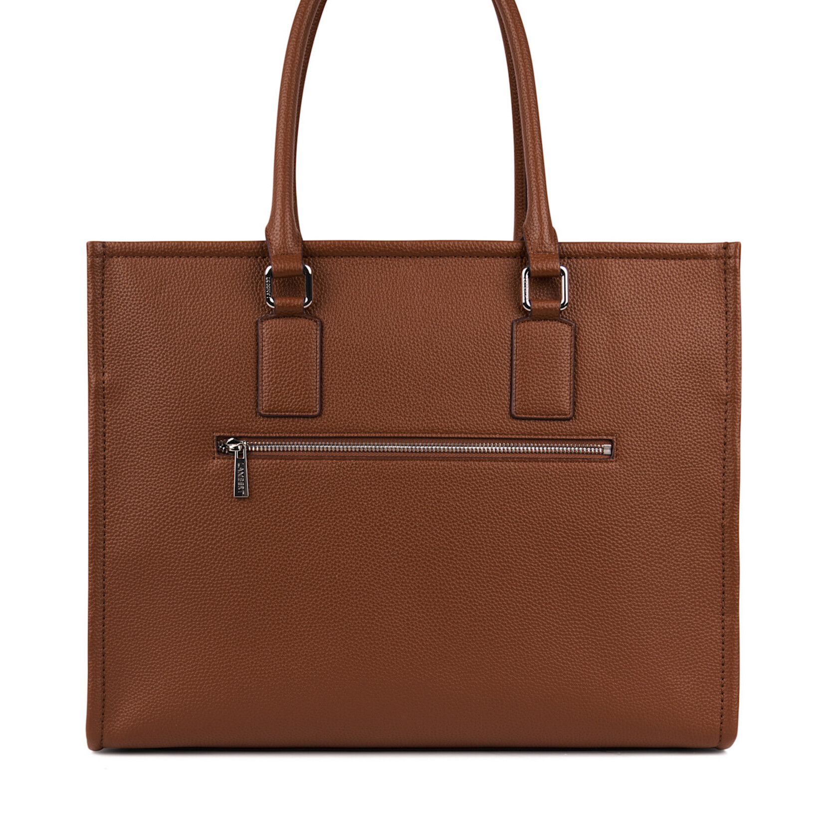 Lambert Le Valentina - Sac fourre-tout 2-en-1 en cuir végan - Noisette
