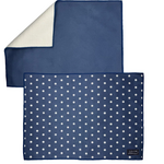 Solem Tapis de séchage pour vaisselle Marine Fleurie (lot de 2)