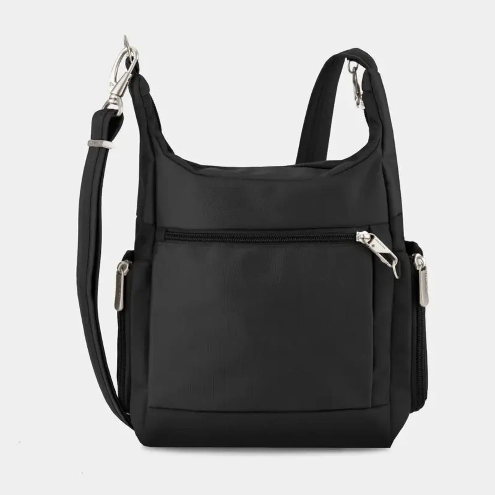 Travelon Sac messager classique antivol - Noir