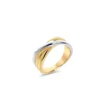 Mia Bague Alma - Deux tons - Grandeur 8