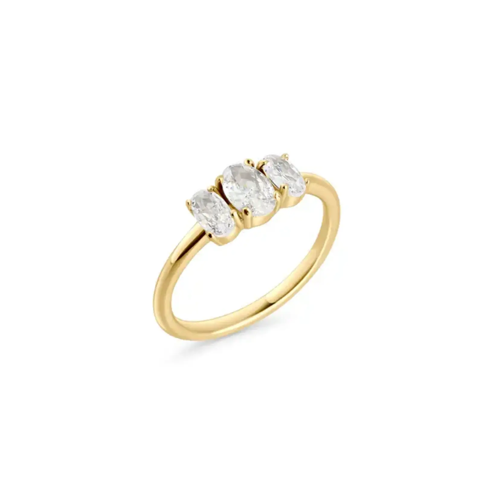 Mia Bague Sienna II - Or - Grandeur 8