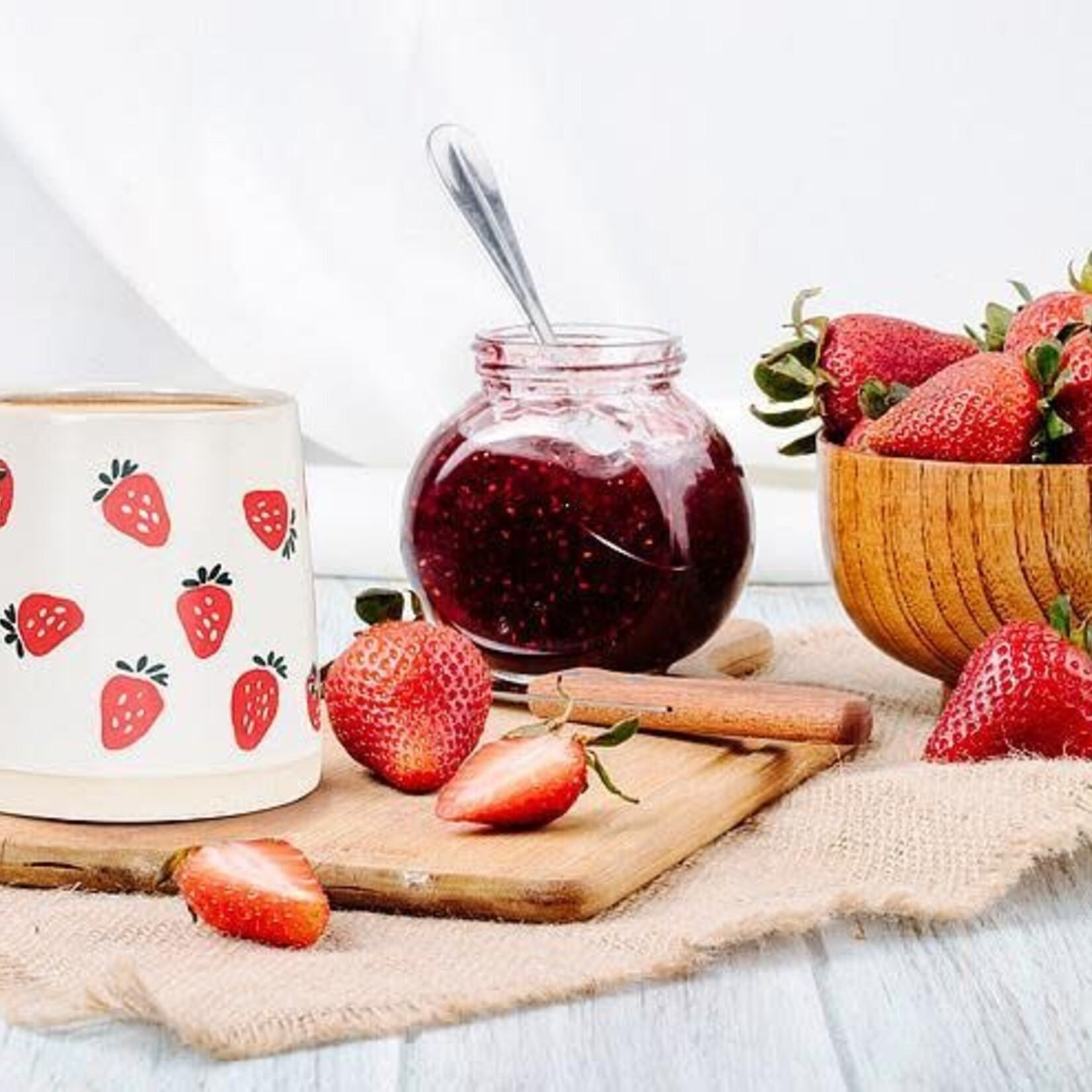 Abbott Tasse surdimensionnées - Fraises