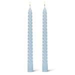 Abbott Bougies coniques - Bleues pâle