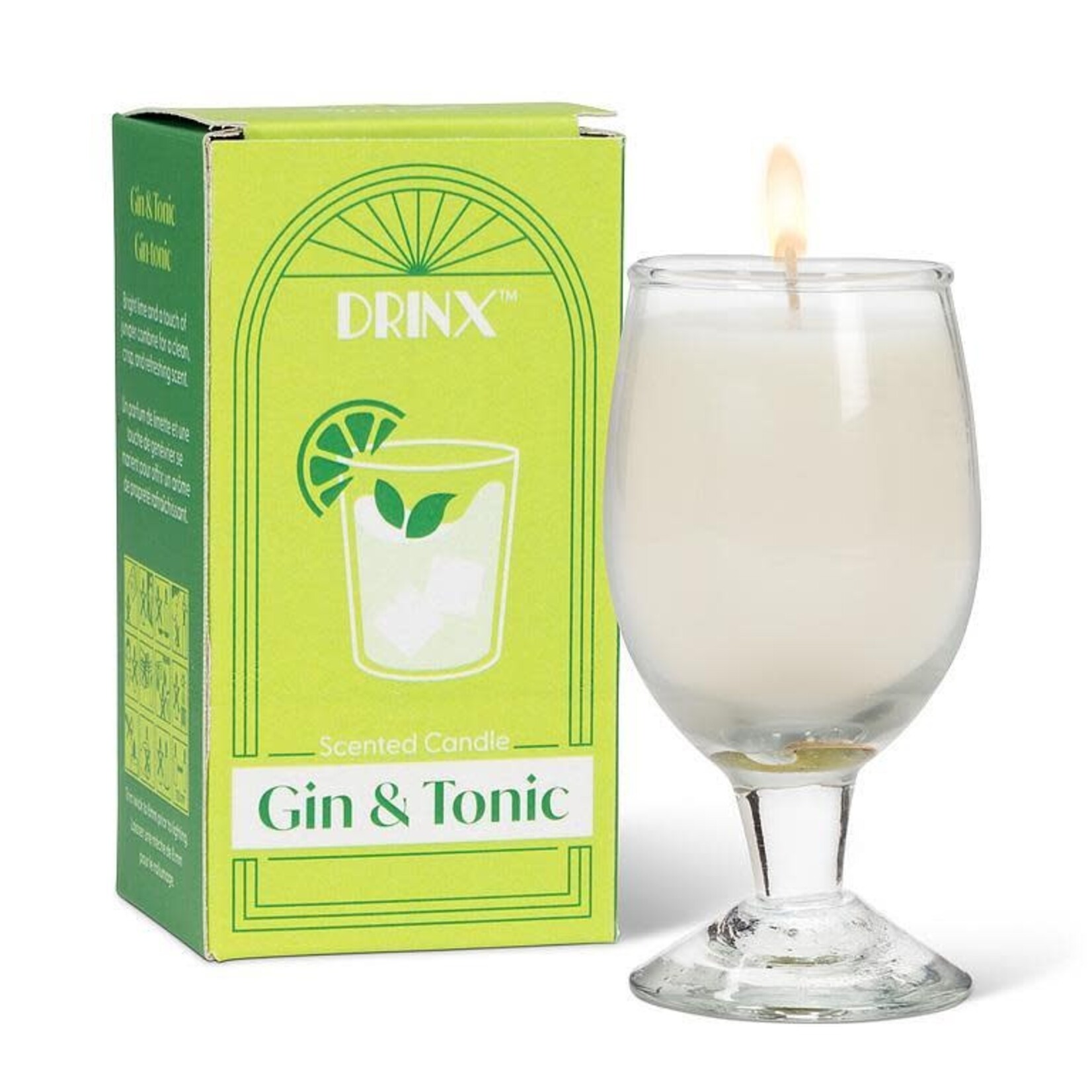 Abbott Bougie cocktail parfumée - Gin tonic