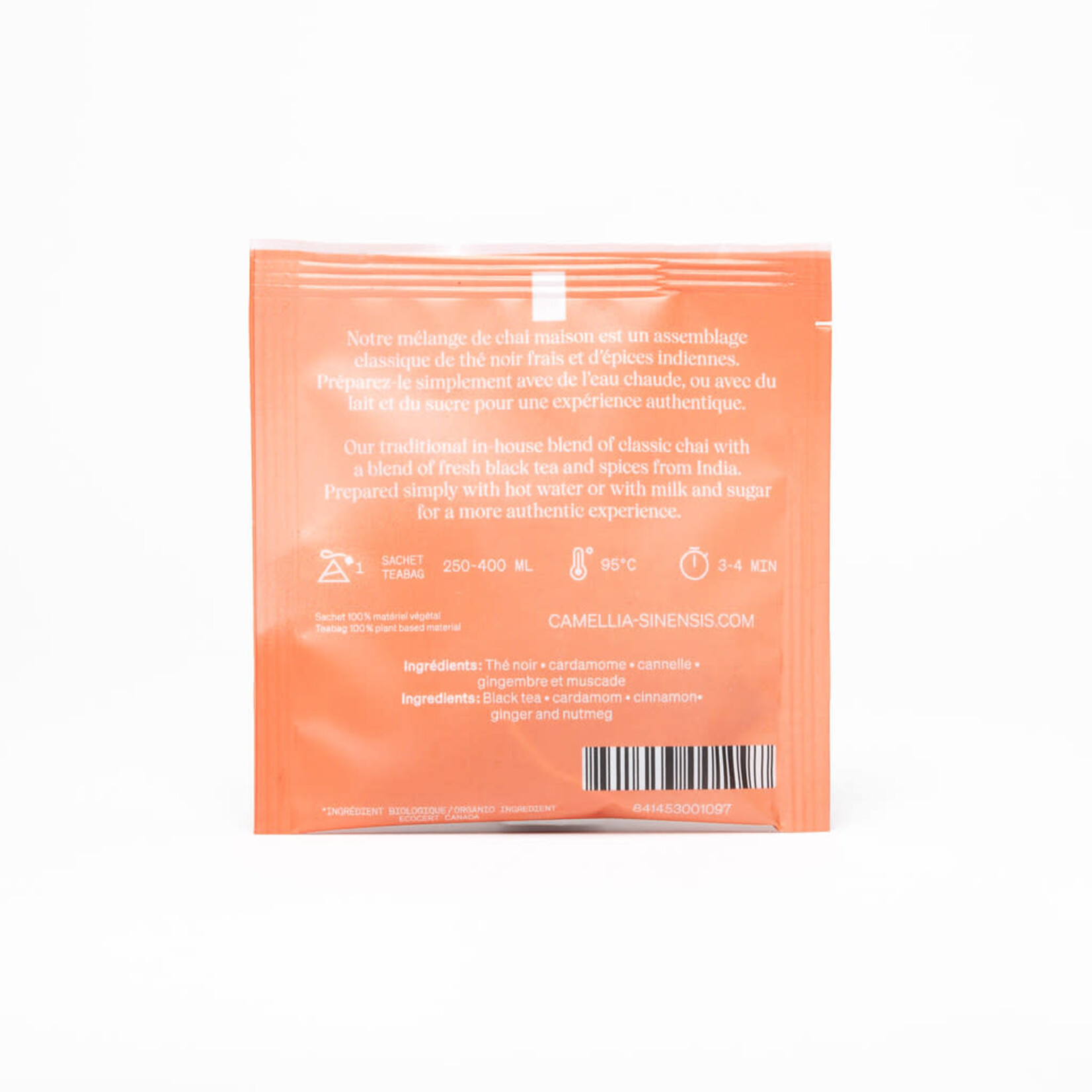 Camellia Sinensis Sachet de thé individuel - Chai camellia