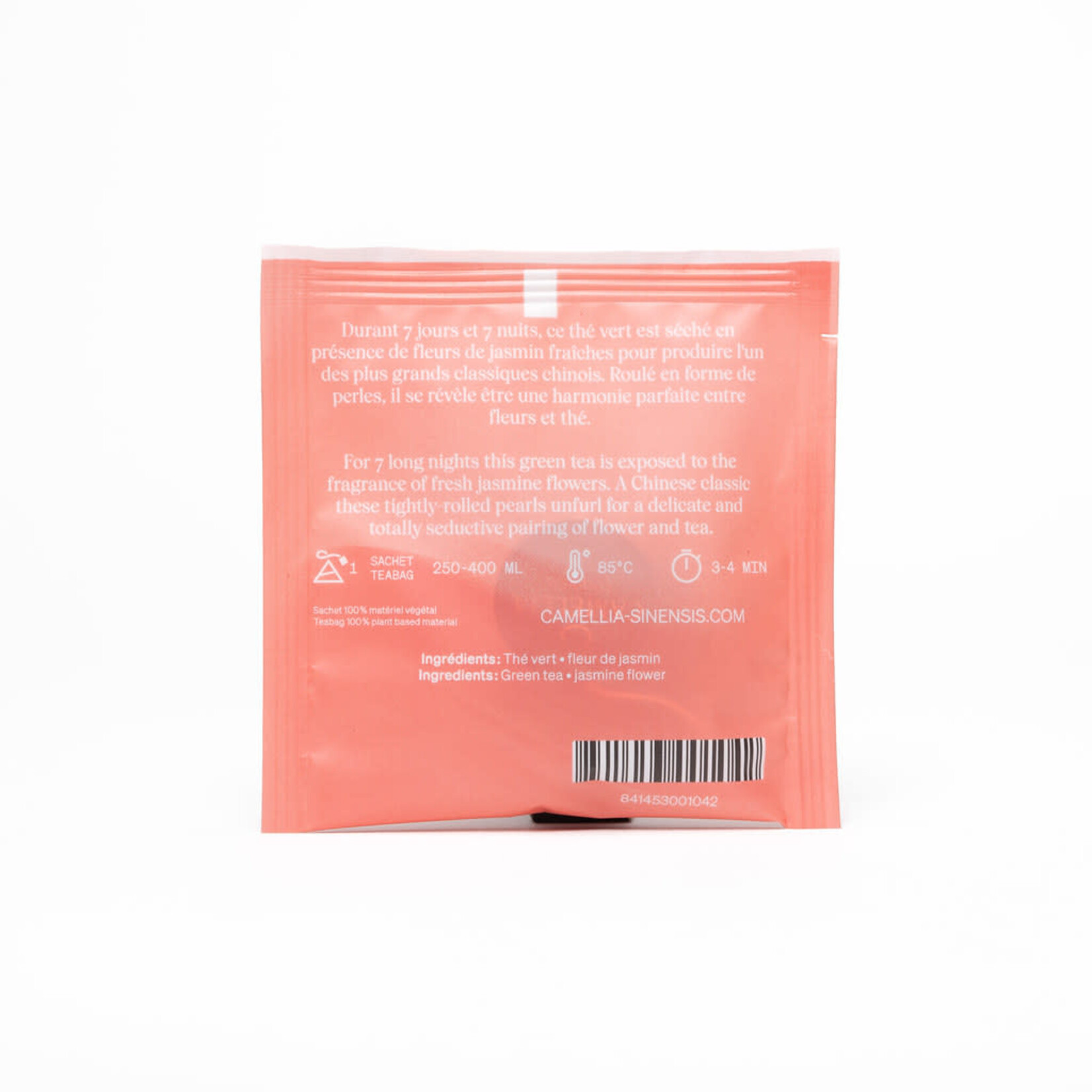 Camellia Sinensis Sachet de thé individuel - Perles au jasmin