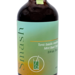 3/4 oz Bouteille de sirop Smash au basilic et à la menthe - 250 ml