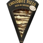 Andea Chocolat Tranche de pizza au caramel et chocolat blanc