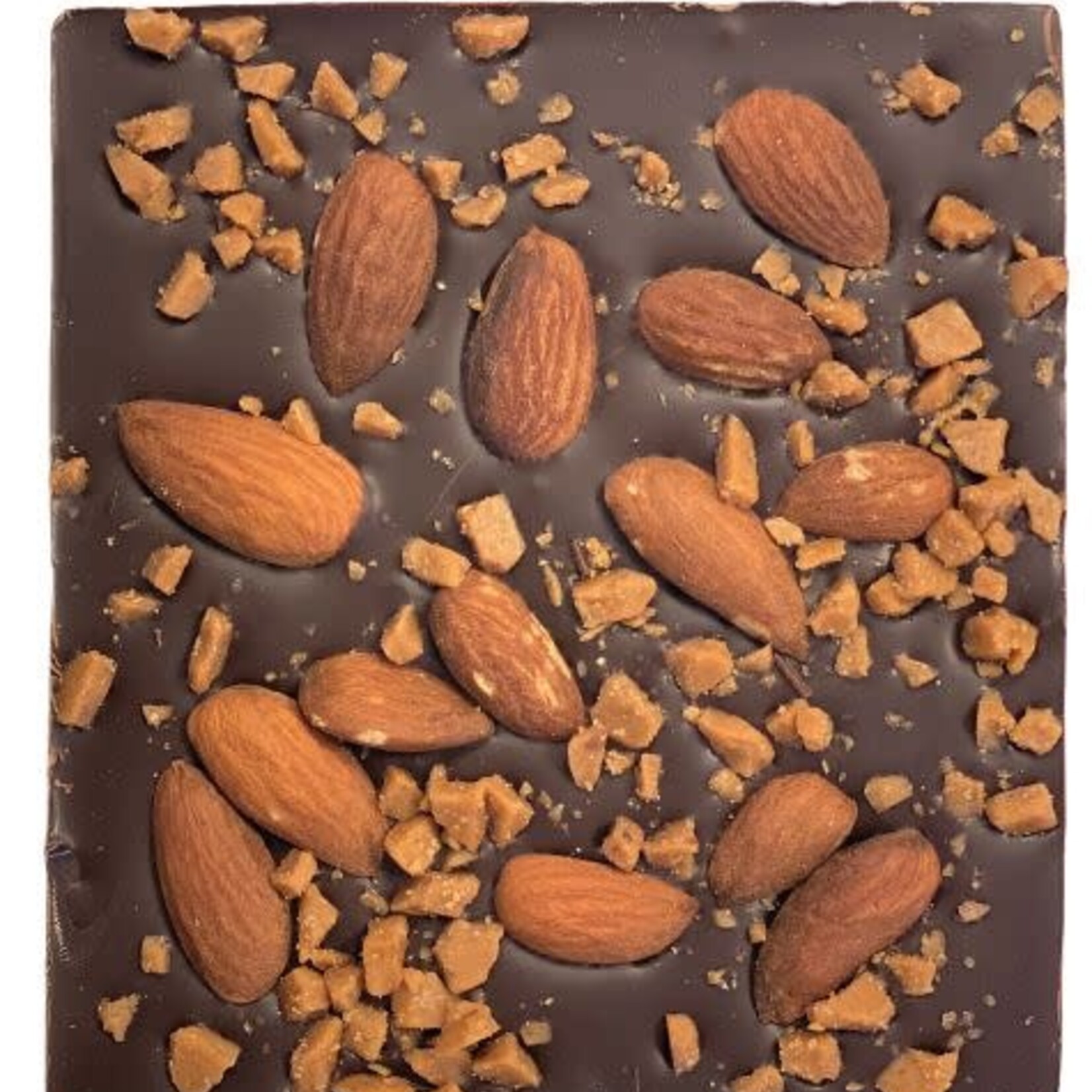 Andea Chocolat Barre - Chocolat noir au caramel et aux amandes