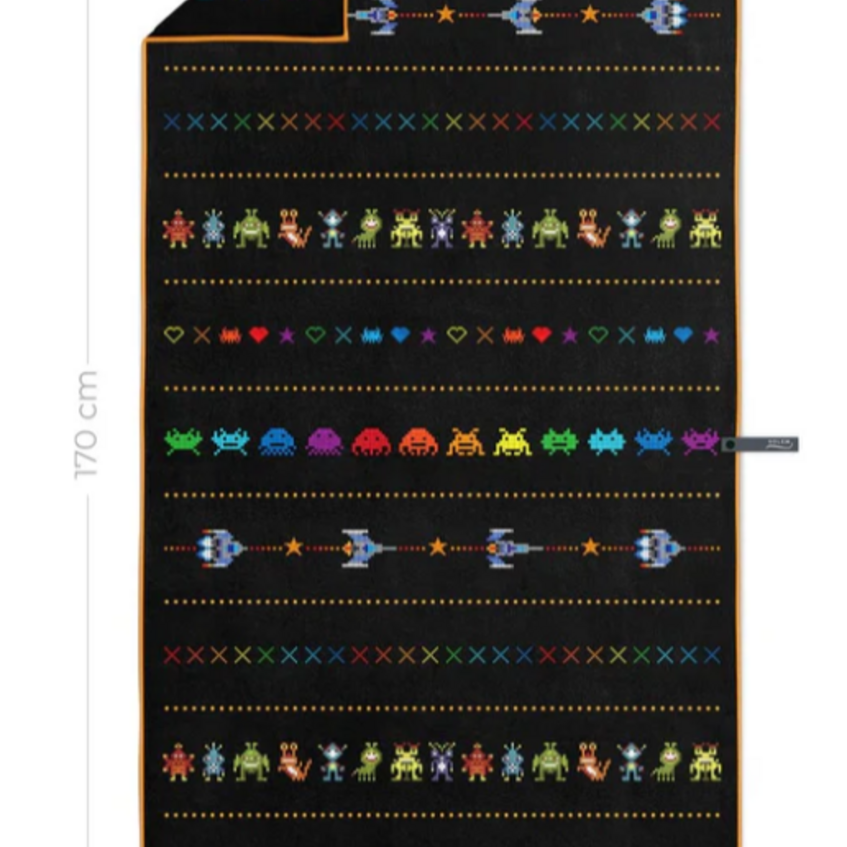 Solem Serviette de plage - Pixel Galaxie  XL