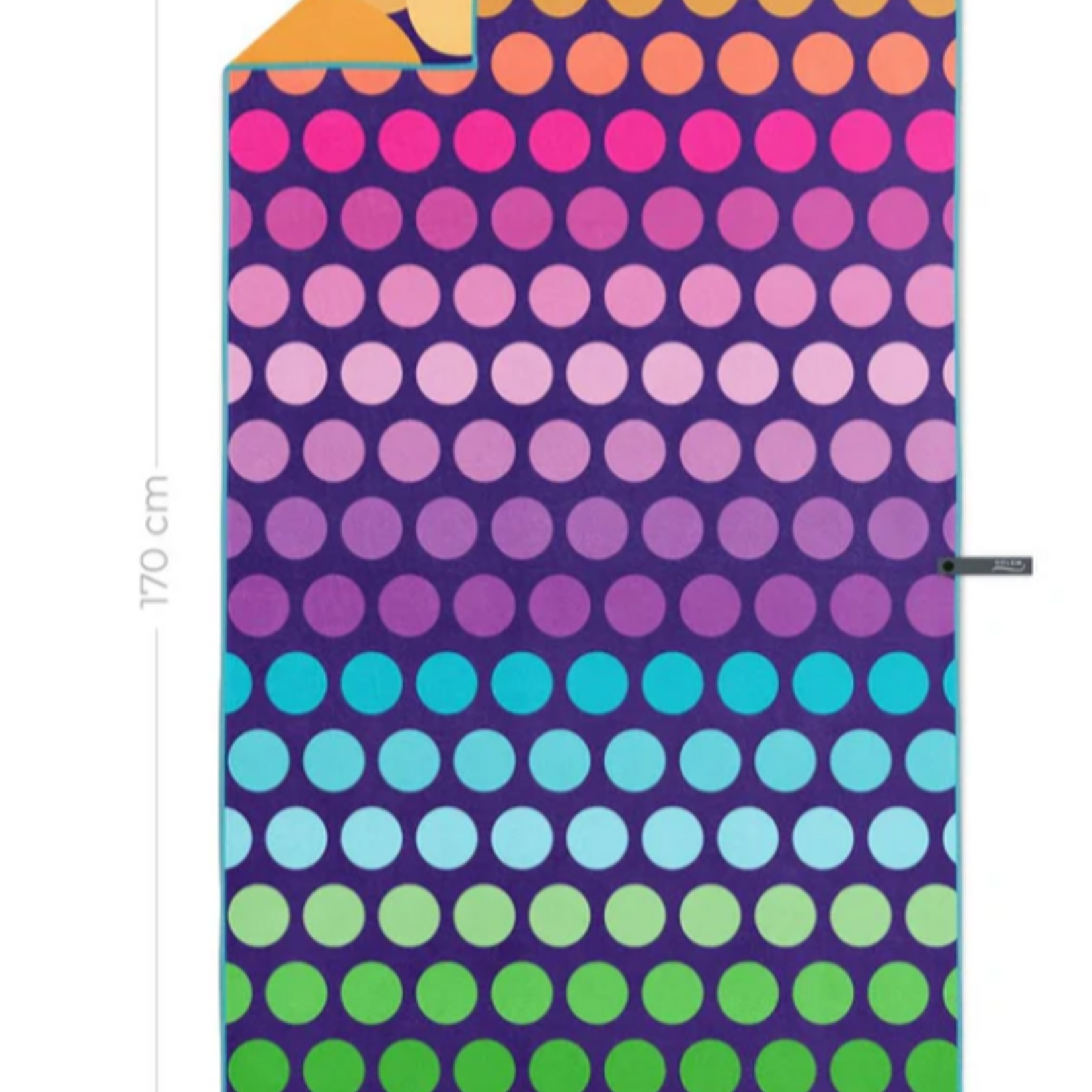 Solem Serviette de plage - Joli coeur XL