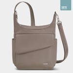 Travelon Sac messager classique antivol - Noisette