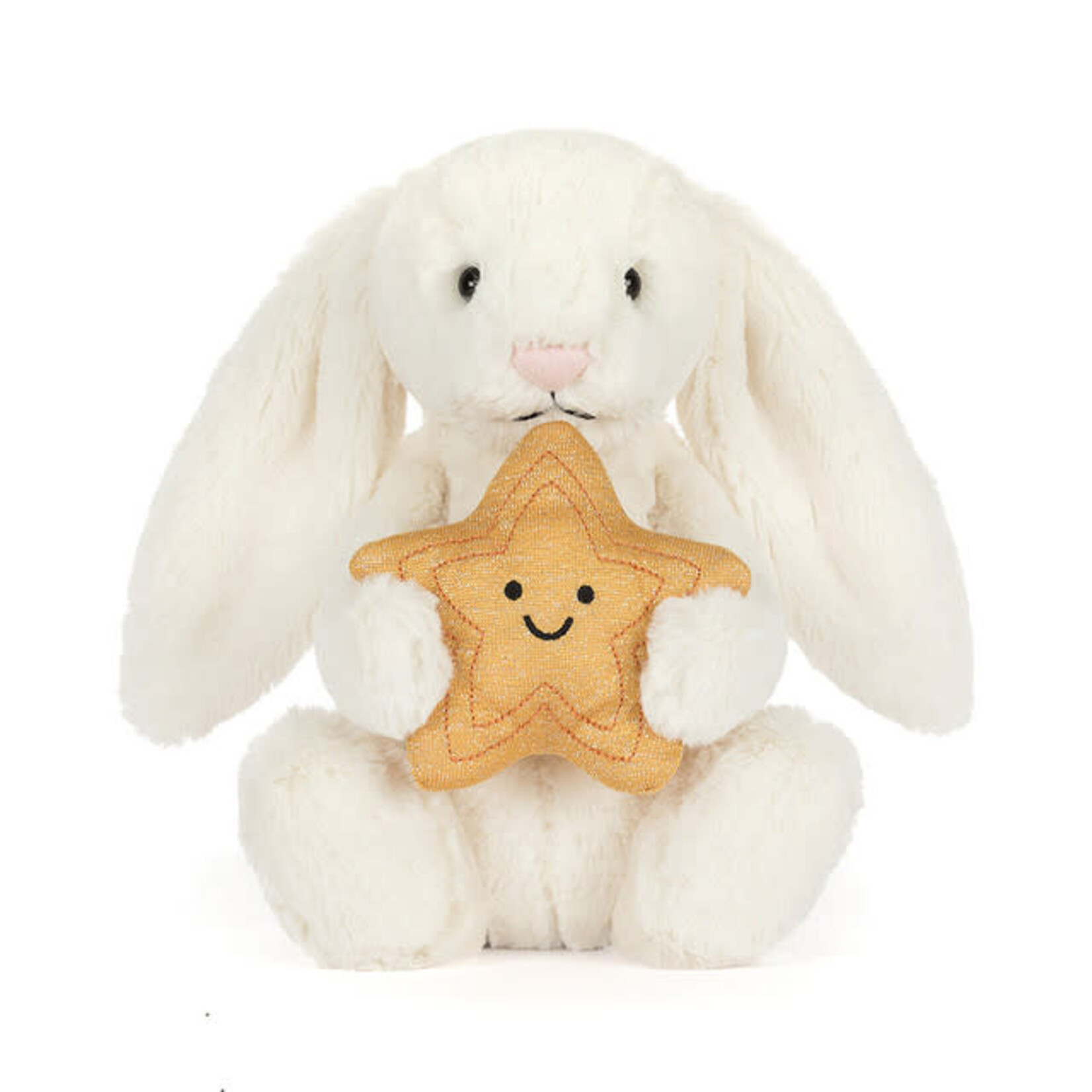 JellyCat Peluche Jellycat - Lapin crème avec étoile