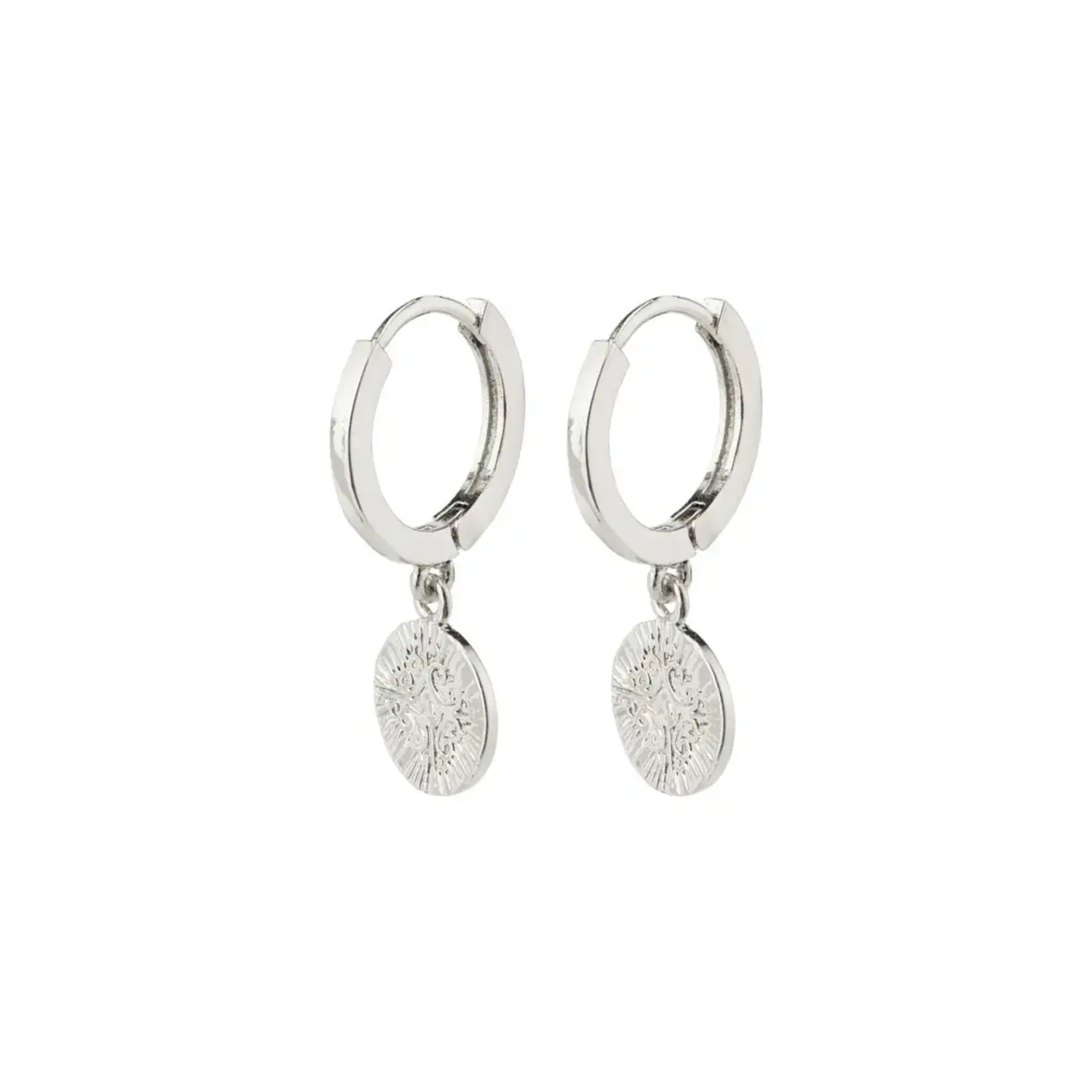 Pilgrim Boucles d'oreilles Nomade - Argent