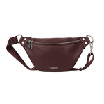 Lambert Le Sarah - Sac banane en cuir vegan - Mahogany