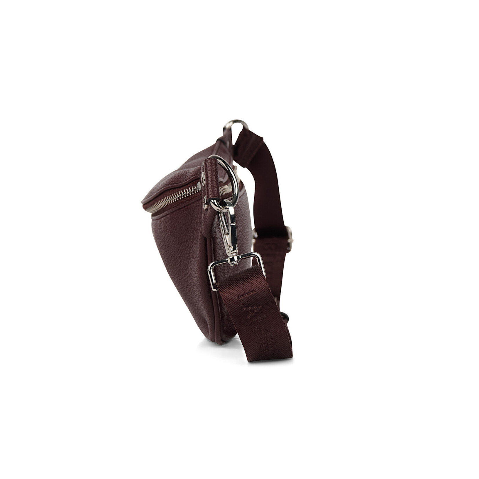 Lambert Le Sarah - Sac banane en cuir vegan - Mahogany