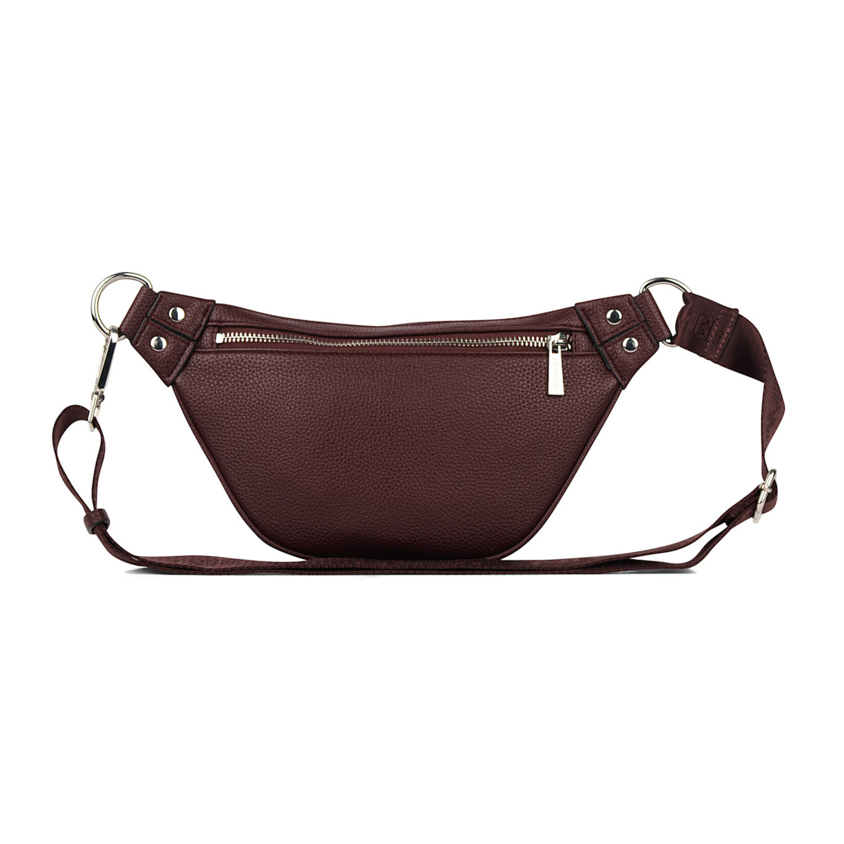Lambert Le Sarah - Sac banane en cuir vegan - Mahogany