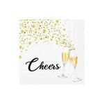 IHR Serviettes de table - Cocktail - Cheers à toi