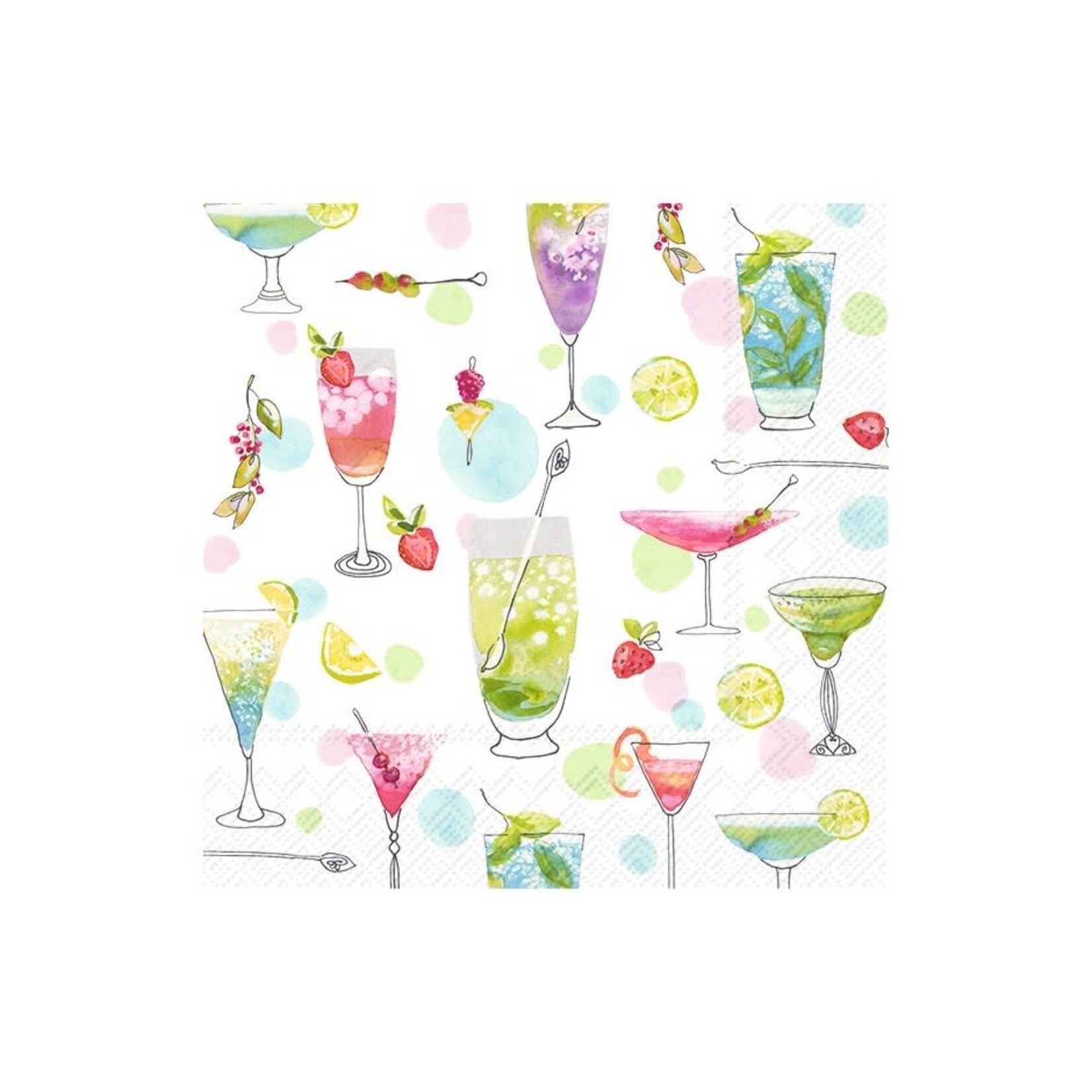 IHR Serviettes de table - Cocktail - Cocktails pour elle