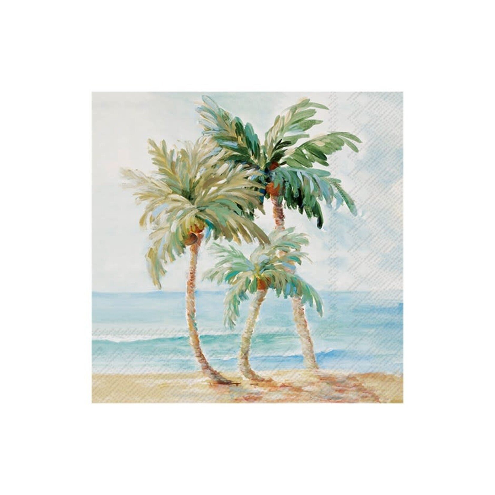 IHR Serviettes de table - Cocktail - Palmiers au paradis