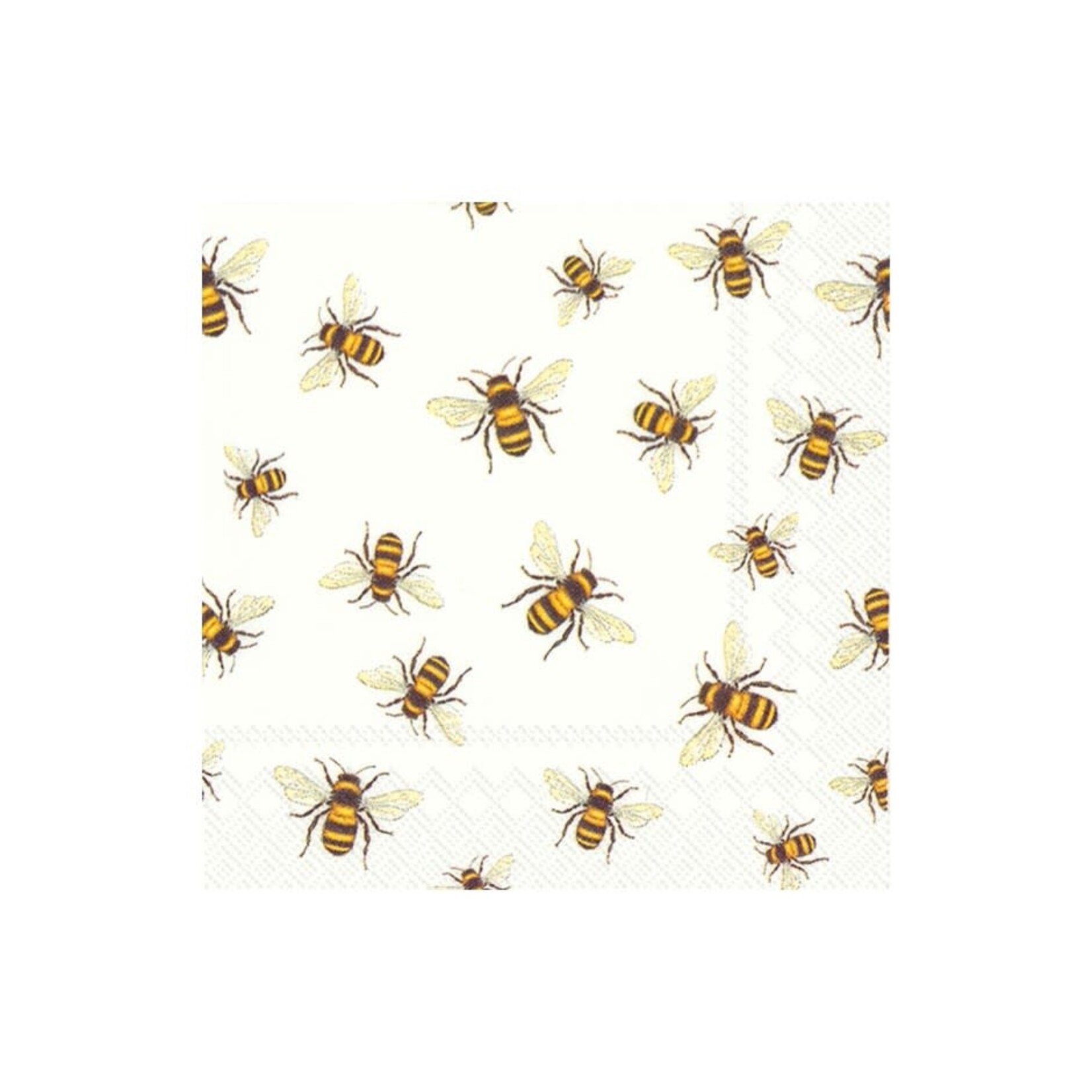 IHR Serviettes de table - Cocktail - Sauvons les abeilles