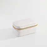 Mia Mini coffre à bijoux de voyage - Blanc