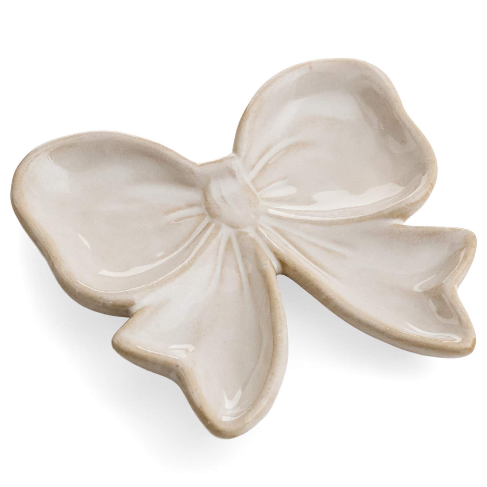 Accent de ville Petite assiette en porcelaine boucle