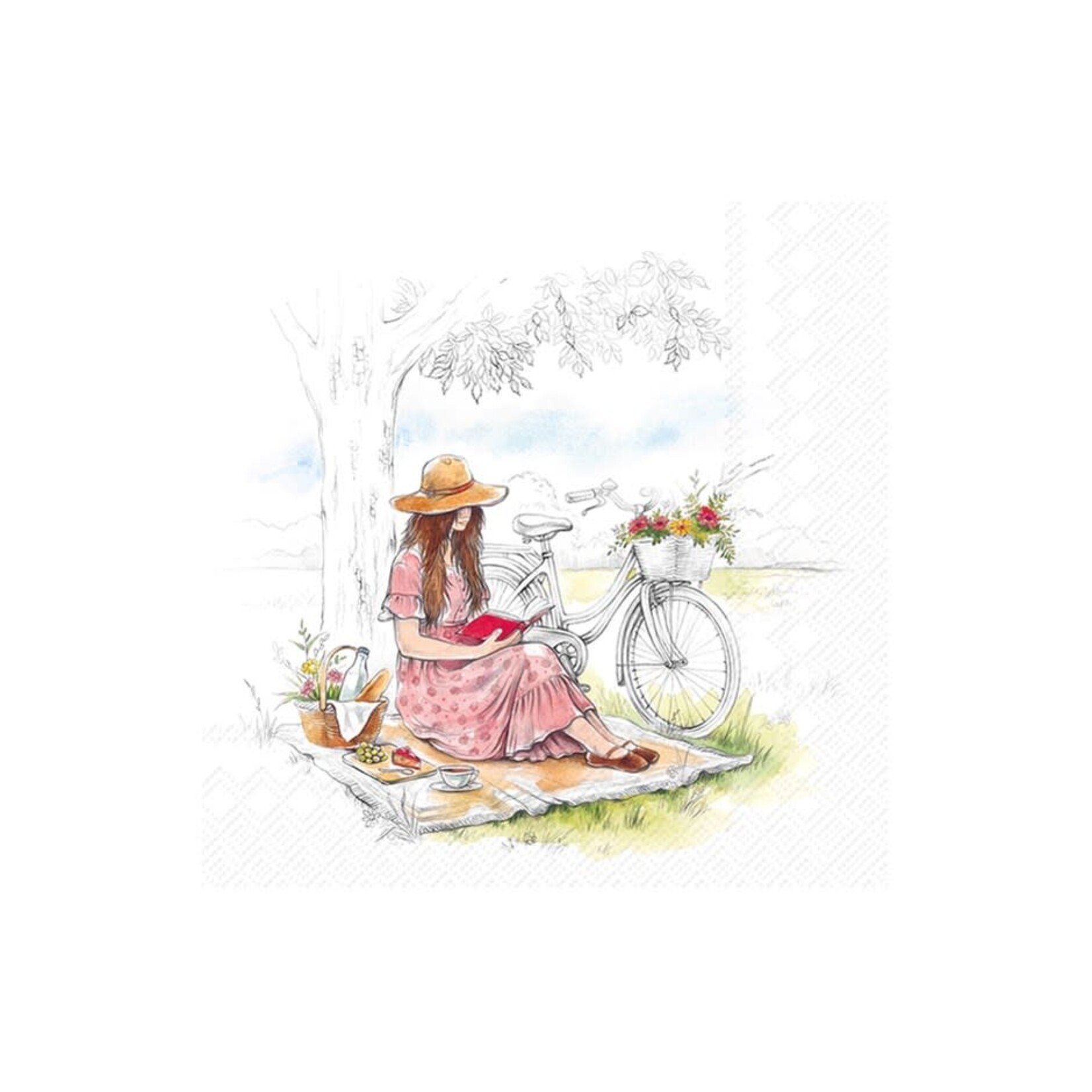 IHR Serviettes de table - Lunch - Pique-nique