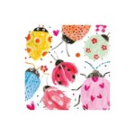 IHR Serviettes de table - Lunch - Coccinelles joyeuses