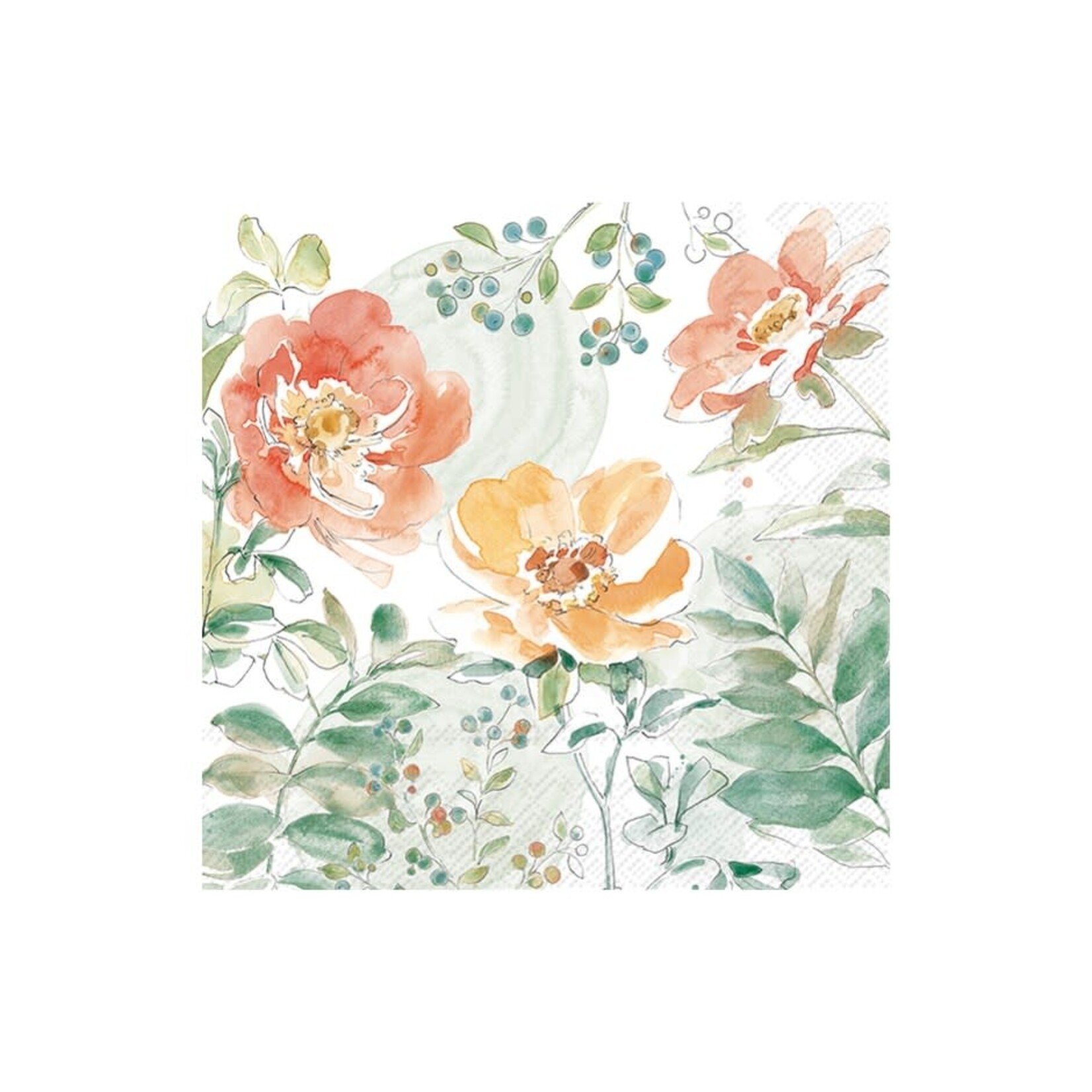 IHR Serviettes de table - Lunch - Pétales de fleurs douces