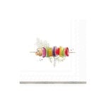 IHR Serviettes de table - Lunch - Brochettes de légumes
