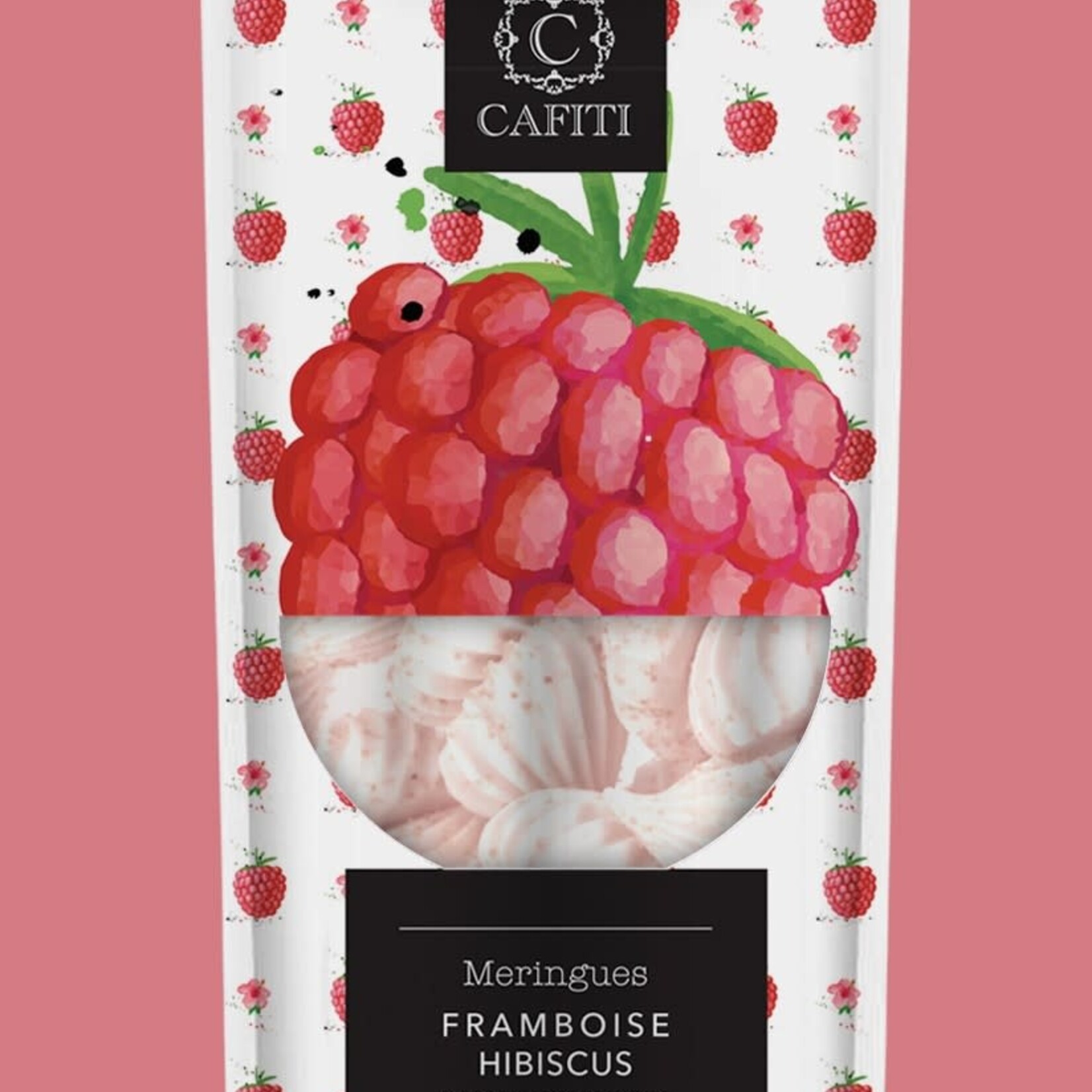 Cafiti Meringue artisanale – Cafiti – Framboise Hibiscus – Produit local