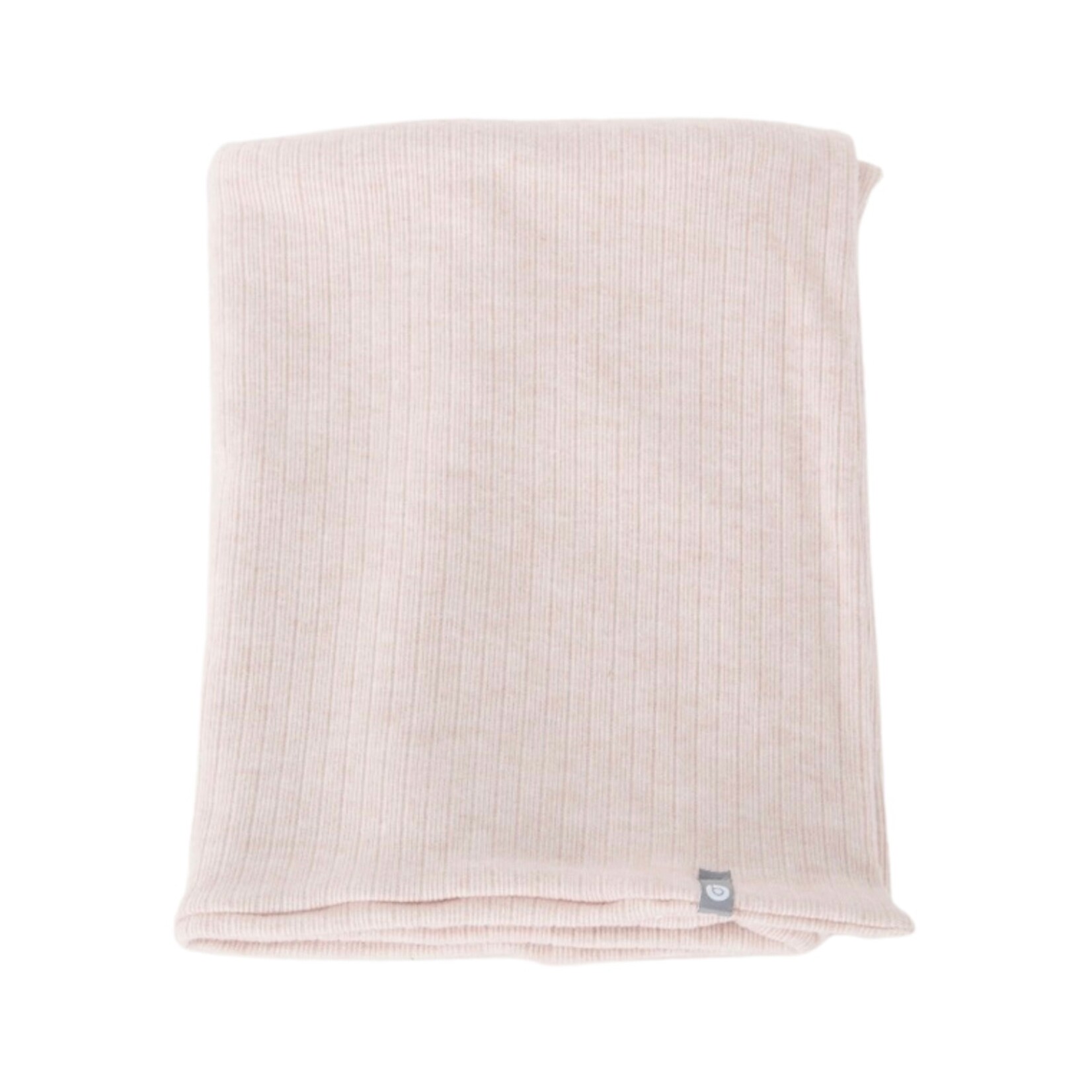 Baluchon Doudou effet cachemire pour bébé - Rose